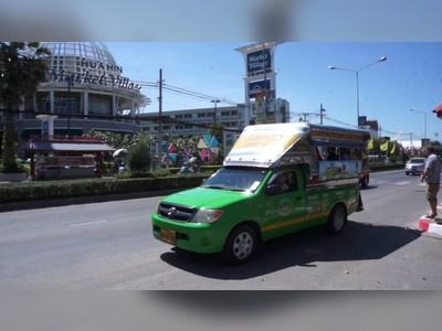 Green line: Khao Takiab - Airport
