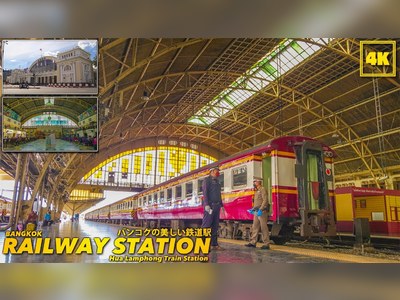 Hua Lamphong Railway Station in Bangkok