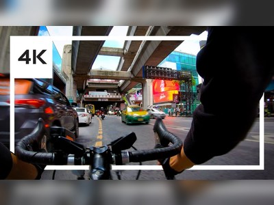 Cycling in Bangkok