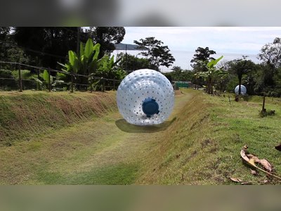 Zorbing at Rollerball in Phuket