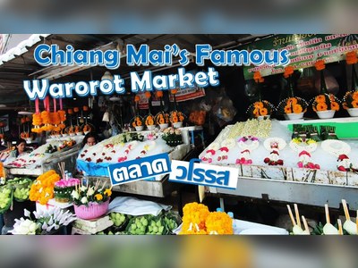 Ton Lamyai Market in Chiang Mai