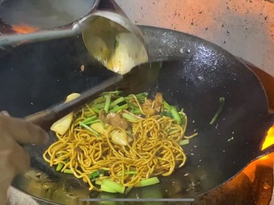 Mee Ton Poe Hokkien Noodles in Phuket Town
