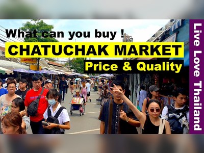 Chatuchak Market in Bangkok