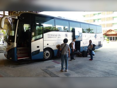 Travelling on the Bangkok to Hua Hin Bus