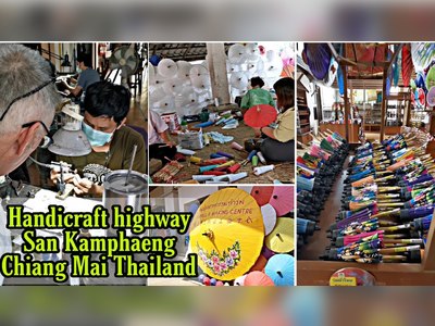 San Kamphaeng in Chiang Mai
