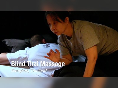 Massage by the blind