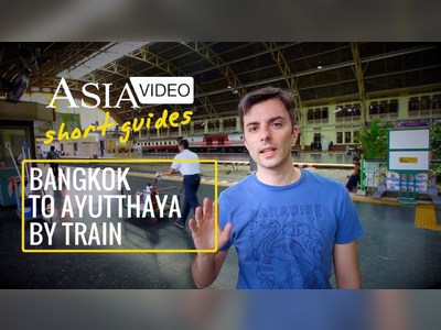 Train transportation to Ayutthaya