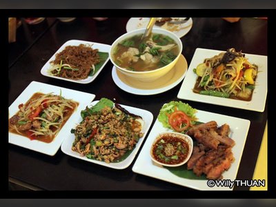 ร้านส้มตำเด้อ