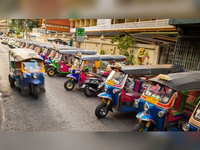 Tuk Tuks in Bangkok