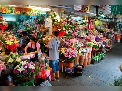 ตลาดดอกไม้กรุงเทพ
