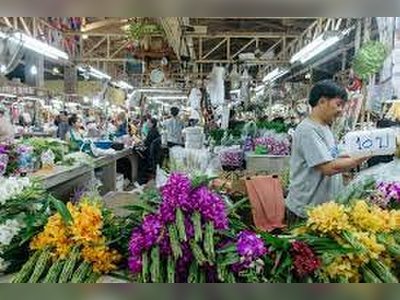 ตลาดดอกไม้กรุงเทพ