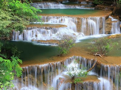 Huai Mae Khamin Waterfalls