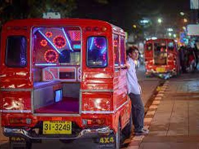 Tuk tuks in Phuket