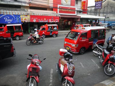 Tuk tuks in Phuket