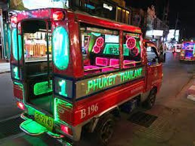 Tuk tuks in Phuket