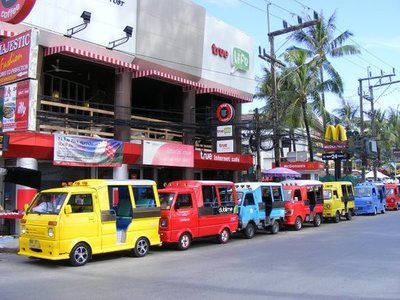 Tuk tuks in Phuket