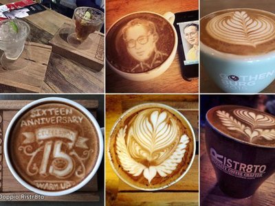 ร้านกาแฟ Doppio Ristr8to