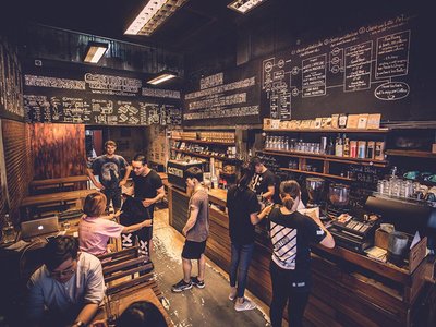ร้านกาแฟ Doppio Ristr8to