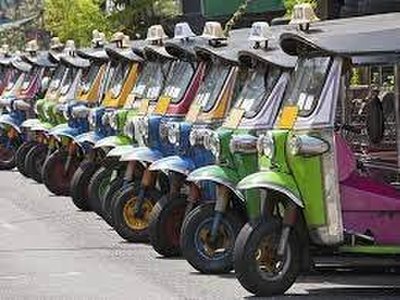 Tuk Tuks in Bangkok