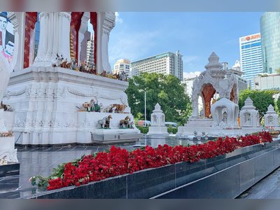 Trimurti Shrine in Bangkok