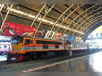 Hua Lamphong Railway Station in Bangkok