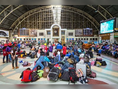 Hua Lamphong Railway Station in Bangkok