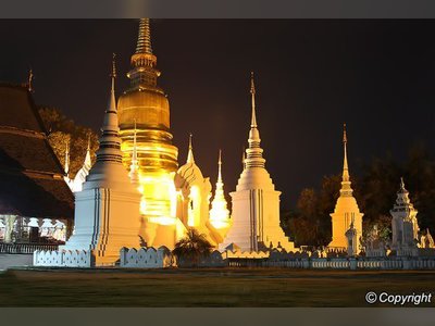 Wat Suan Dok in Chiang Mai