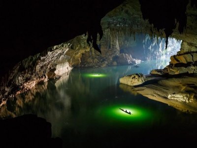 Explore the Massive Tham Lot Cave