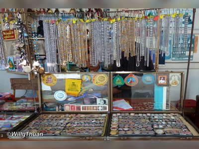 Thai Amulets Market in Phuket Town
