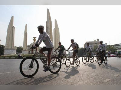 Cycling in Bangkok