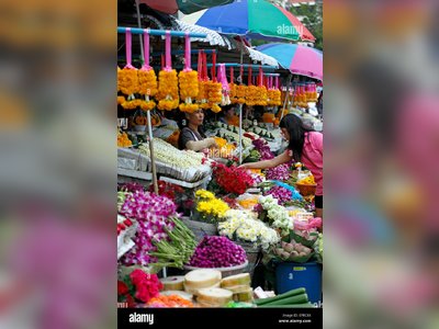 Ton Lamyai Market in Chiang Mai