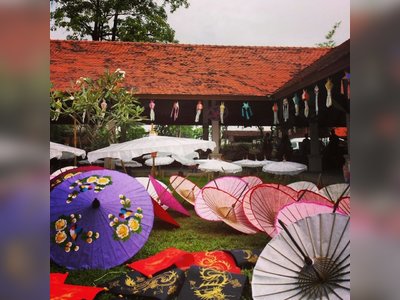 San Kamphaeng in Chiang Mai