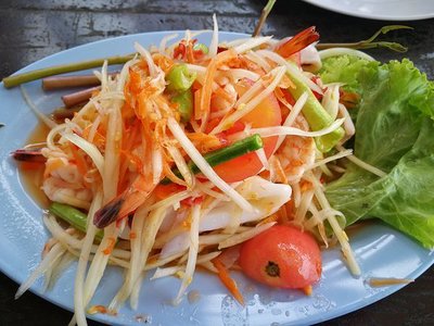 ร้านลุงไสว หาดจอมเทียน