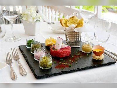 Railway Restaurant at Centara grand Beach