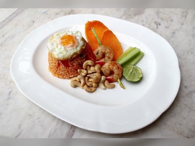 Railway Restaurant at Centara grand Beach