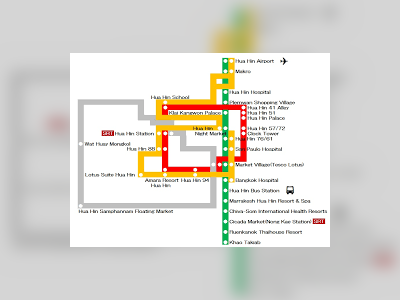 Orange line: Makro - Bonkai