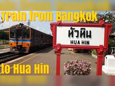Travelling on the Bangkok to Hua Hin Train