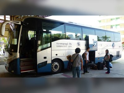 Travelling on the Bangkok to Hua Hin Bus