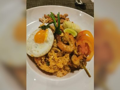 Railway Restaurant at Centara grand Beach