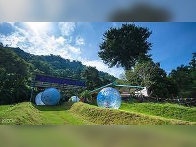 Zorbing at Rollerball in Phuket