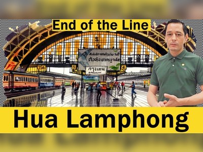 Hua Lamphong Railway Station in Bangkok
