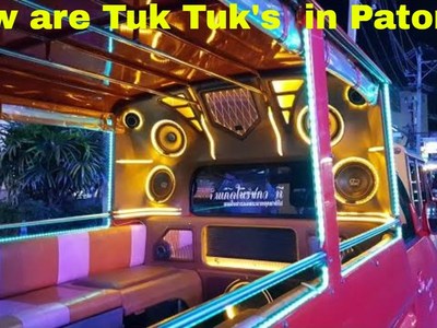 Tuk tuks in Phuket