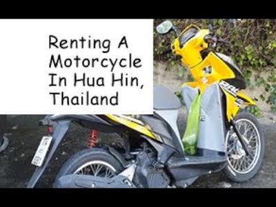 Motorbike Taxis in Hua Hin