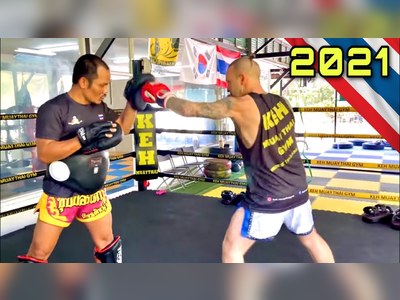 การฝึกมวยไทยในจังหวัดภูเก็ต