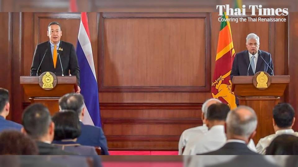 Thailand and Sri Lanka sign FTA to boost bilateral trade - Thai Times