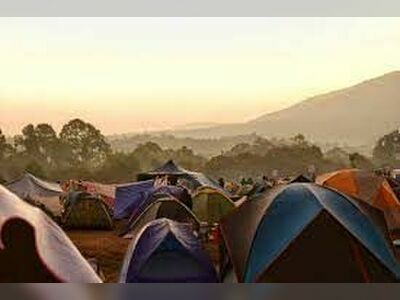 Want to go set up a tent but afraid of COVID.
