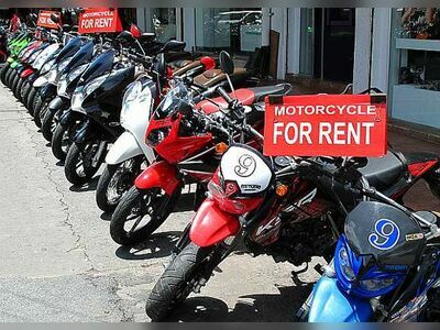 Rent a motorbike