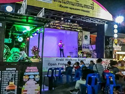 Krabi Walking Street