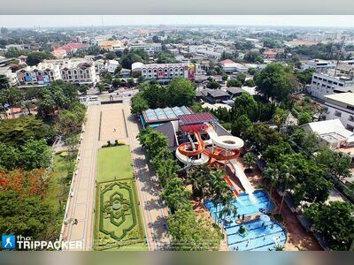 Chaloem Phatthara Rachini Garden, a Great Viewpoint of Suphanburi City