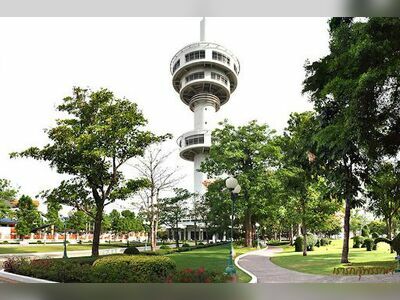Chaloem Phatthara Rachini Garden, a Great Viewpoint of Suphanburi City